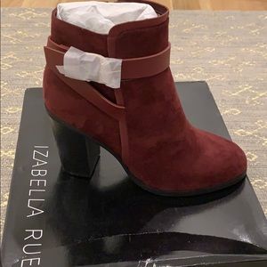 Bordeaux danaisy boots by izabella rue